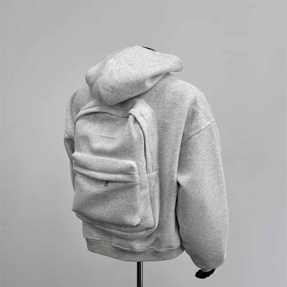 The JETPACK Hoodie: Your Style, Your Backpack, All in One.